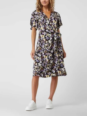 Sukienka kopertowa z wiskozy model ‘Cindra’ Soaked in Luxury