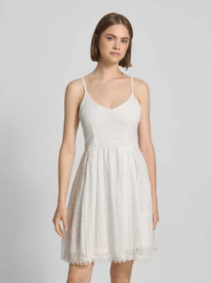 Sukienka koronkowa o linii A z czystej bawełny model ‘HELENA’ Only