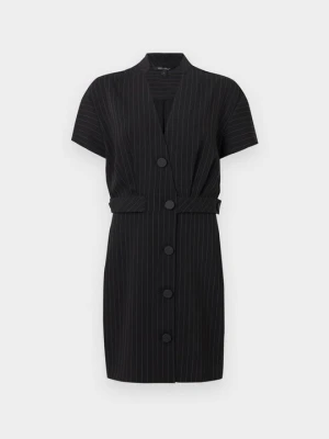 Sukienka koszulowa Armani Exchange czarny