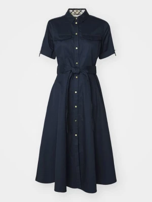 Sukienka koszulowa Barbour granatowy