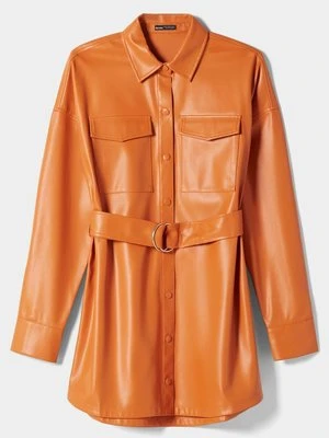 Sukienka koszulowa Bershka