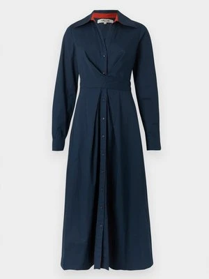 Sukienka koszulowa Diane Von Furstenberg granatowy