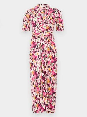 Sukienka koszulowa Diane Von Furstenberg różowy