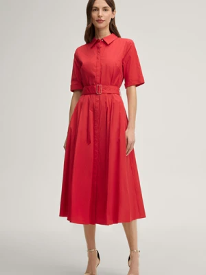 Sukienka koszulowa Dolcia w kolorze czerwonym Joop