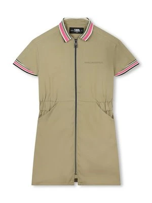 Sukienka koszulowa KARL LAGERFELD KIDS