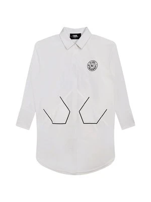 Sukienka koszulowa KARL LAGERFELD KIDS