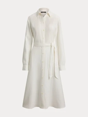 Sukienka koszulowa Lauren Ralph Lauren biały