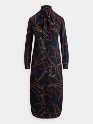 Sukienka koszulowa Lauren Ralph Lauren granatowy
