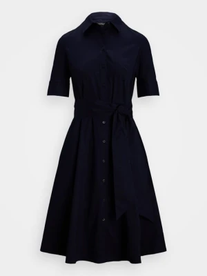 Sukienka koszulowa Lauren Ralph Lauren granatowy melanż