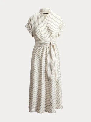 Sukienka koszulowa Lauren Ralph Lauren mleczny