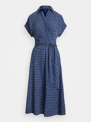 Sukienka koszulowa Lauren Ralph Lauren niebieski