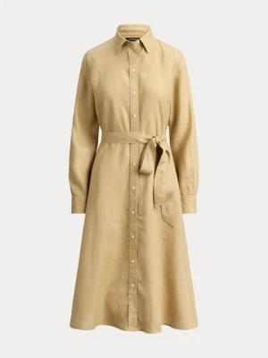 Sukienka koszulowa Lauren Ralph Lauren tan