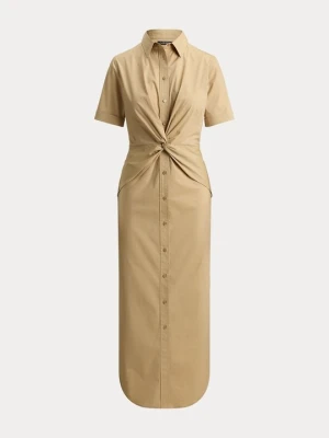 Sukienka koszulowa Lauren Ralph Lauren tan