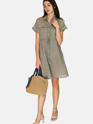 Sukienka koszulowa Le Jardin Du Lin