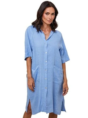 Sukienka koszulowa Le Monde du Lin