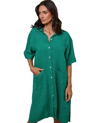 Sukienka koszulowa Le Monde du Lin