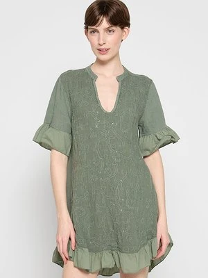 Sukienka koszulowa Le Monde du Lin