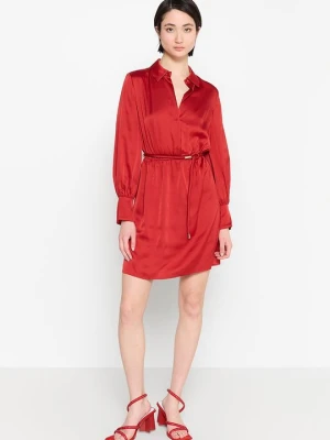 Sukienka koszulowa MARCIANO BY GUESS czerwony