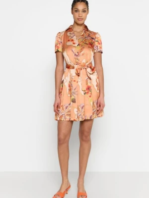 Sukienka koszulowa MARCIANO BY GUESS morelowy