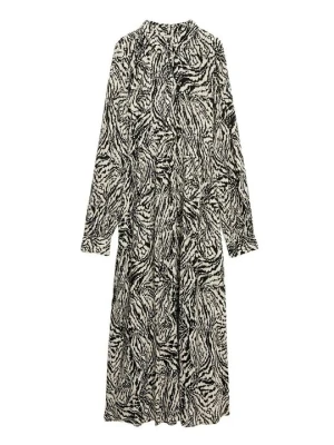 Sukienka koszulowa Marks & Spencer czarny