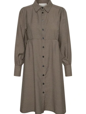 Sukienka koszulowa My Essential Wardrobe czarny
