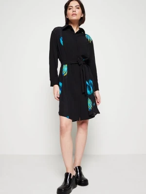 Sukienka koszulowa Nina Ricci czarny