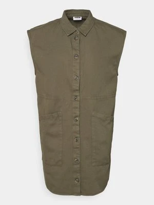 Sukienka koszulowa Noisy May khaki
