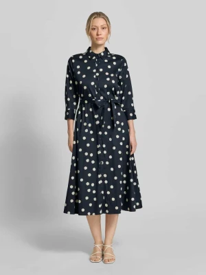 Sukienka koszulowa o kroju regular fit z mieszanki bawełny s.Oliver BLACK LABEL