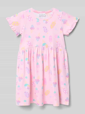 Sukienka koszulowa o kroju regular fit z nadrukiem z motywem na całej powierzchni DANAMADE