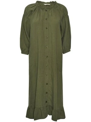 Sukienka koszulowa Part Two khaki