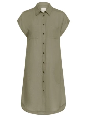 Sukienka koszulowa Part Two khaki