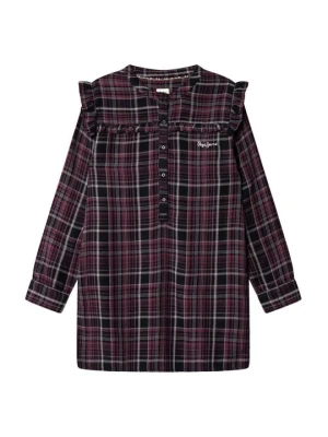 Sukienka koszulowa Pepe Jeans granatowy