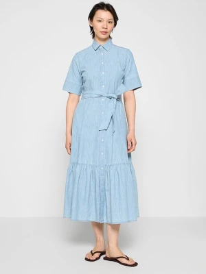 Sukienka koszulowa Polo Ralph Lauren jasnoniebieski