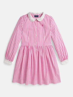 Sukienka koszulowa Polo Ralph Lauren różowy