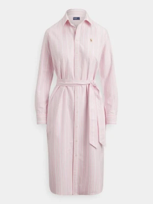 Sukienka koszulowa Polo Ralph Lauren różowy