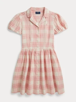 Sukienka koszulowa Polo Ralph Lauren różowy