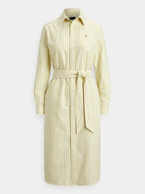 Sukienka koszulowa Polo Ralph Lauren żółty