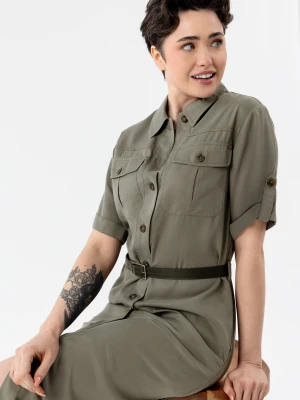 Sukienka koszulowa safari G-HANA Volcano