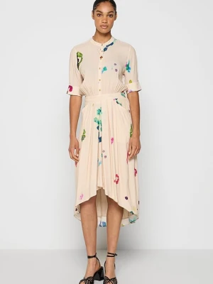 Sukienka koszulowa Scotch & Soda beżowy