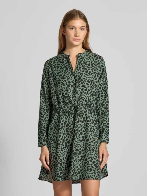 Sukienka koszulowa taliowana ze wzorem na całej powierzchni model ‘CORY’ Only