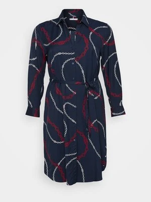 Sukienka koszulowa Tommy Hilfiger Curve