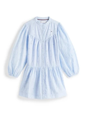 Sukienka koszulowa Tommy Hilfiger jasnoniebieski