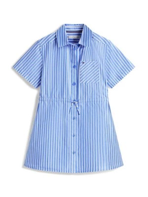Sukienka koszulowa Tommy Hilfiger niebieski