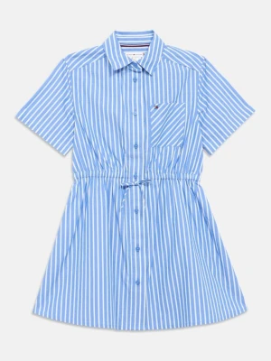 Sukienka koszulowa Tommy Hilfiger niebieski