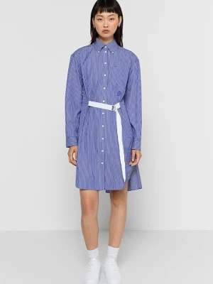 Sukienka koszulowa Tommy Hilfiger niebieski