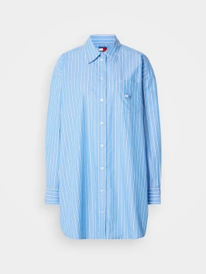 Sukienka koszulowa Tommy Jeans niebieski