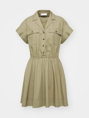 Sukienka koszulowa Tory Burch khaki