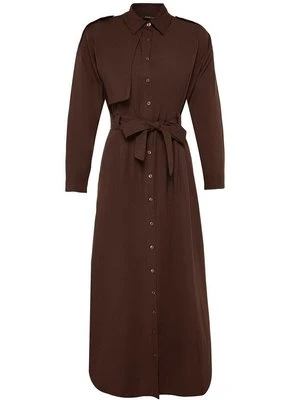 Sukienka koszulowa Trendyol Modest
