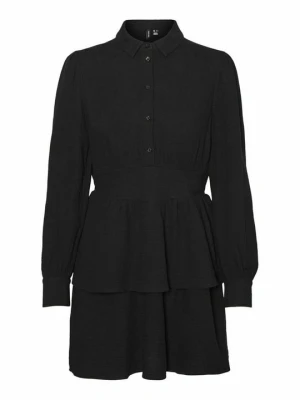 Sukienka koszulowa Vero Moda czarny