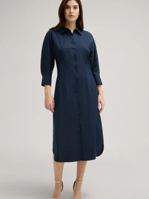 Sukienka koszulowa w kolorze granatowym Joop